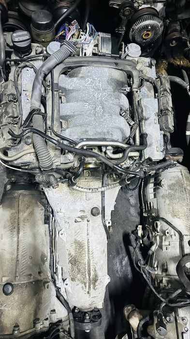 W203 w211 m112 2.4 двигатель акпп авторазбор мерседес бу оригинал