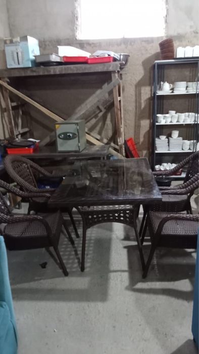 Ротанг стол стулья