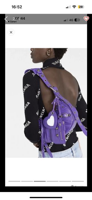 Сумка balenciafa le cagole