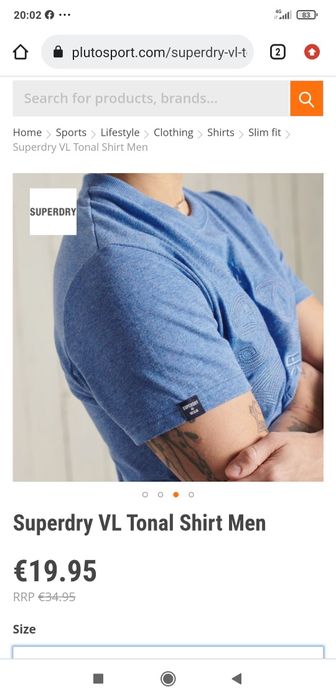 Tricouri originale Superdry