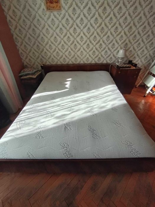 Еднолицев дунапренен матрак с топ матрак 144/190