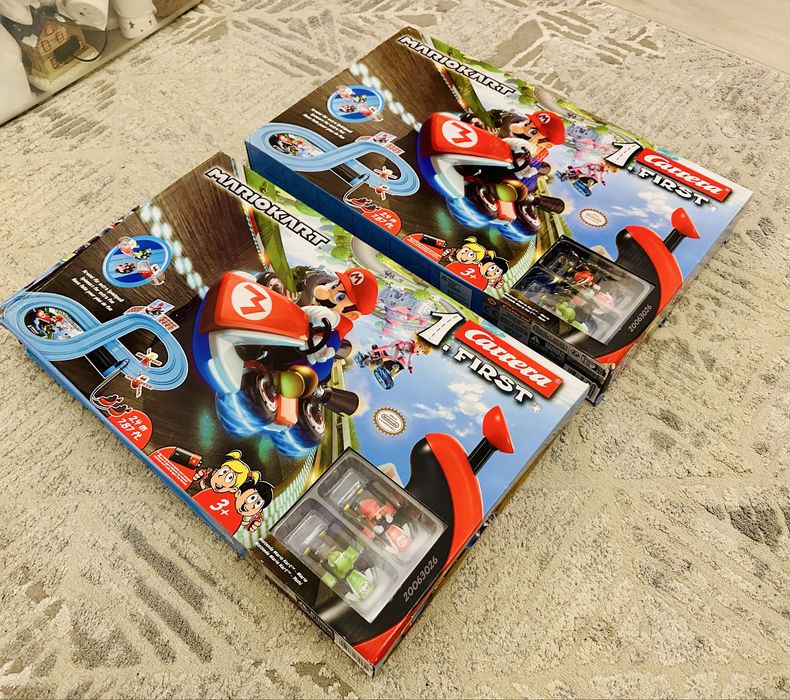 Pista Curse Electrica Carrera First Super Mario 2 Masinute Ideal Cadou