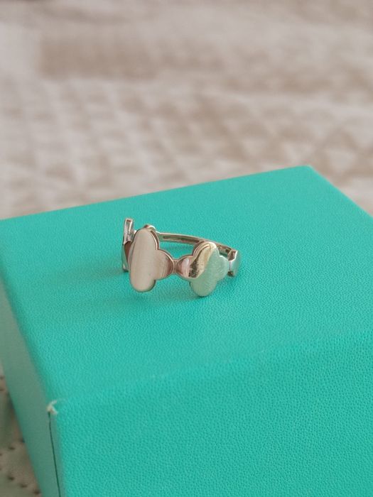 Золотое кольцо стильное