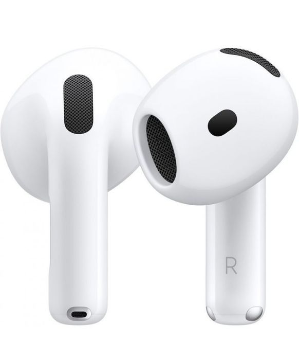 НОВО!!! Безжични слушалки Apple AirPods 4, бели