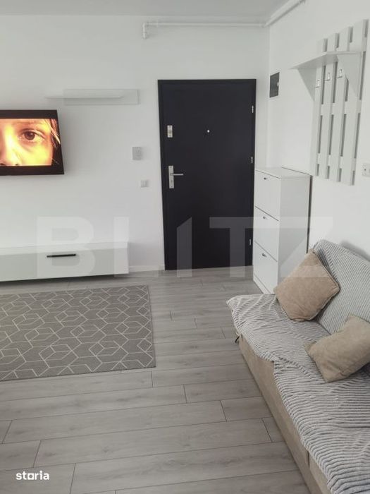 Apartament cu doua camere de inchiriat, 51 mp, in bloc nou