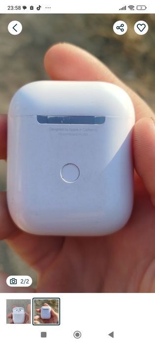 аирпотс наушники