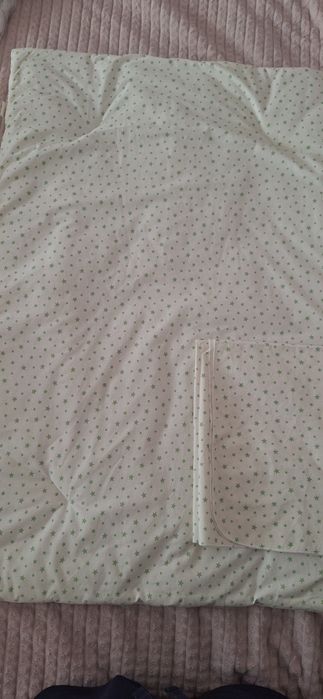 Олекотена завивка + долно чаршафче