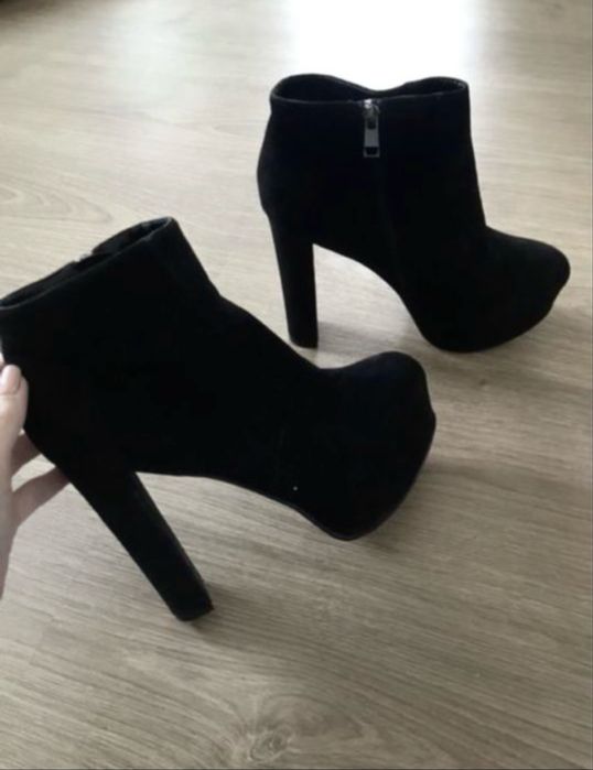 Дамски велурени боти Paollo Boticelli