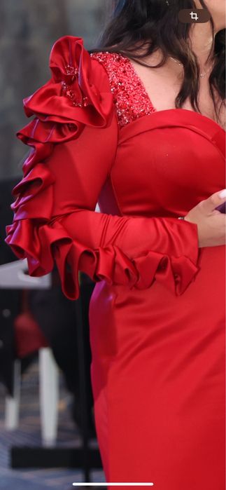 Rochie roșie elegantă de seară