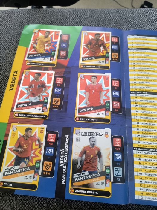 Album  fotbal euro 2024 ldl