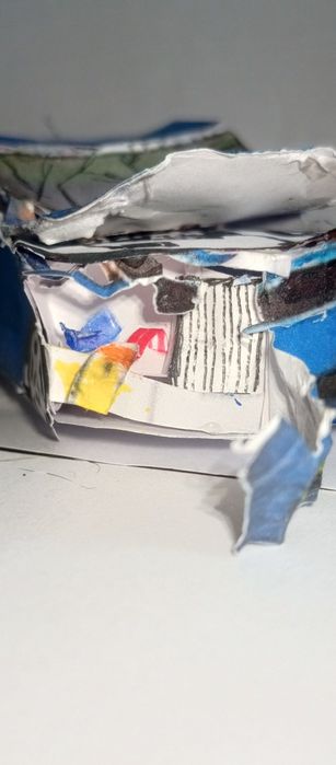 Skoda Octavia из бумаги