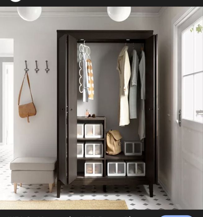 Vand ansamblu dulap+ cuier-292 cm lungime