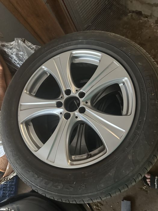 Vand jante mercedes cu anvelope de vara pirelli