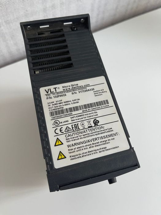 Danfoss частотный преобразователь