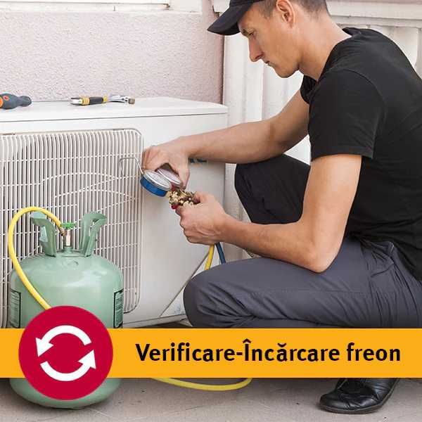 Servicii complete aer condiționat – Curățare, reparații, încărcare freon
