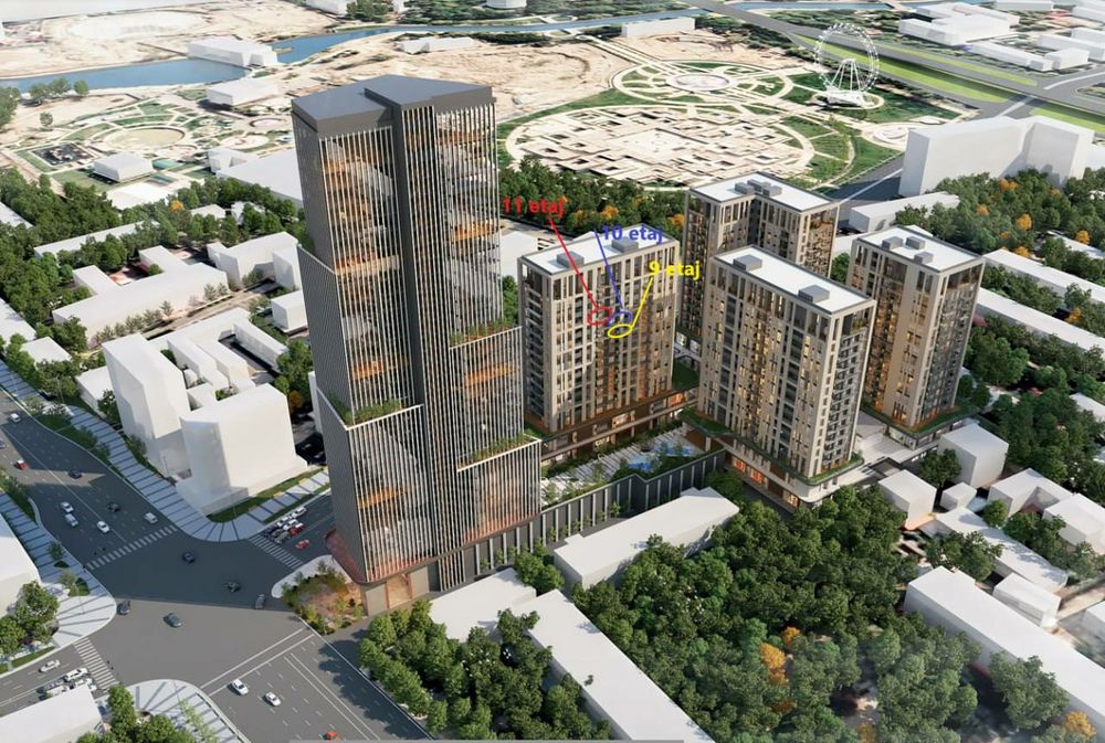 Park city LABZAK 2/9/15 44 м² новостройка