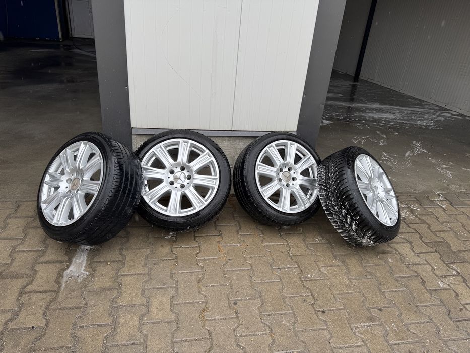 Set jante originale mercedes 17 plus rezerva cadou