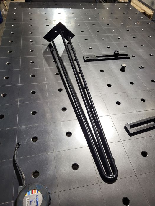 Set Picioare metalice  de masa  4 bucati