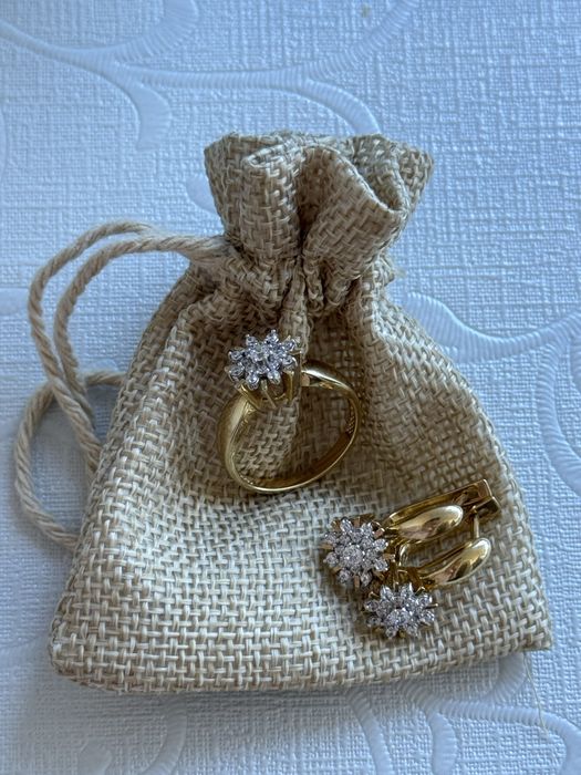 Золотой комплект 9.9гр