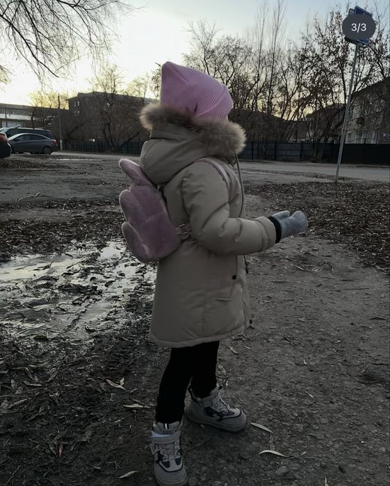 Куртка зимняя на девочку