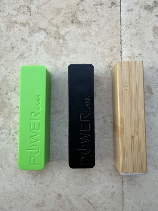 Нови / Powerbank / Преносими батерии 3 броя