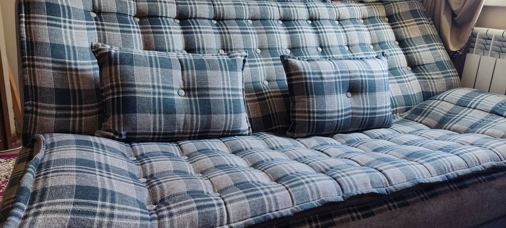 Деван мебель серый