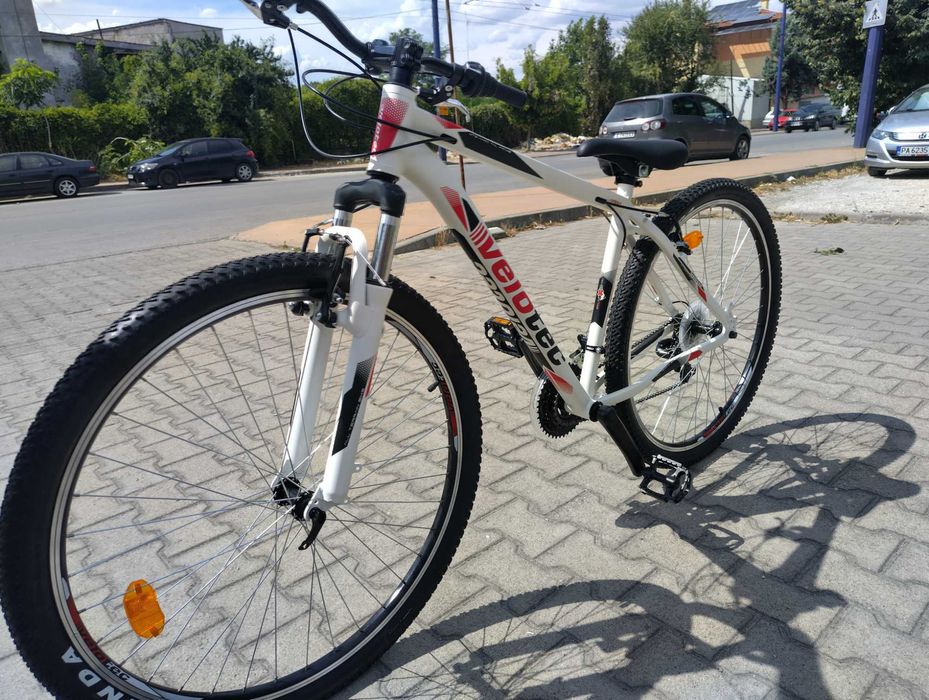 SPRINT Алуминиев велосипед 29" Velotec PRO бял/червен