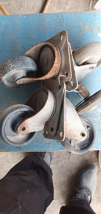 Колесы для тачки использующие в домашних условиях