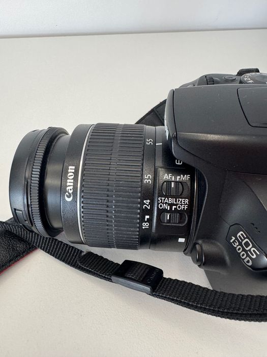 Vând Canon EOS 1300D + bliț Godox TT350S pentru Sony