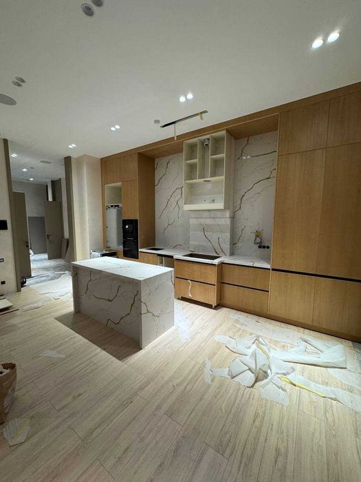 Искусственный камень для кухни столешница  Акрил, Кварцевый..