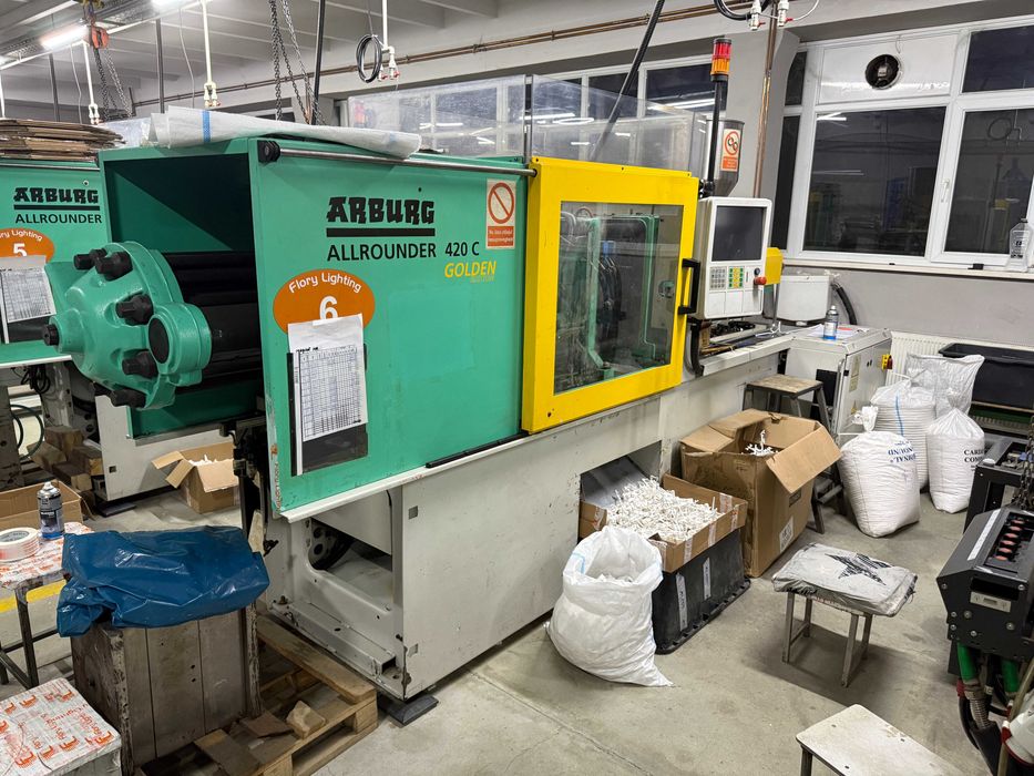 Mașină injecție mase plastice ARBURG ALLROUNDER 420 C GOLDEN – 2008