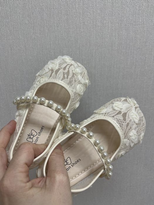 Туфли молочные детские 29 размер