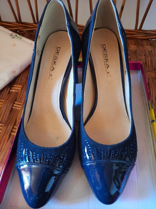 Pantofi full piele naturala