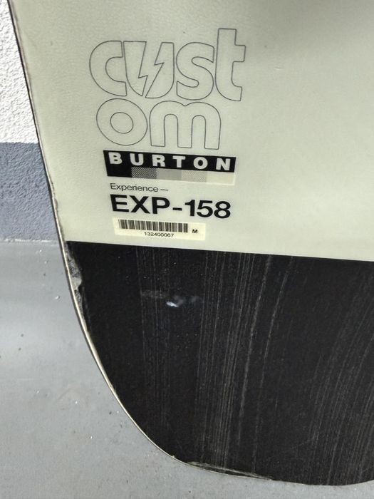placa snowboard burton custom experience L158cm 2021