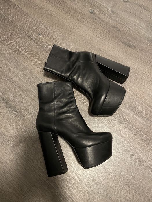 Botine de piele naturală