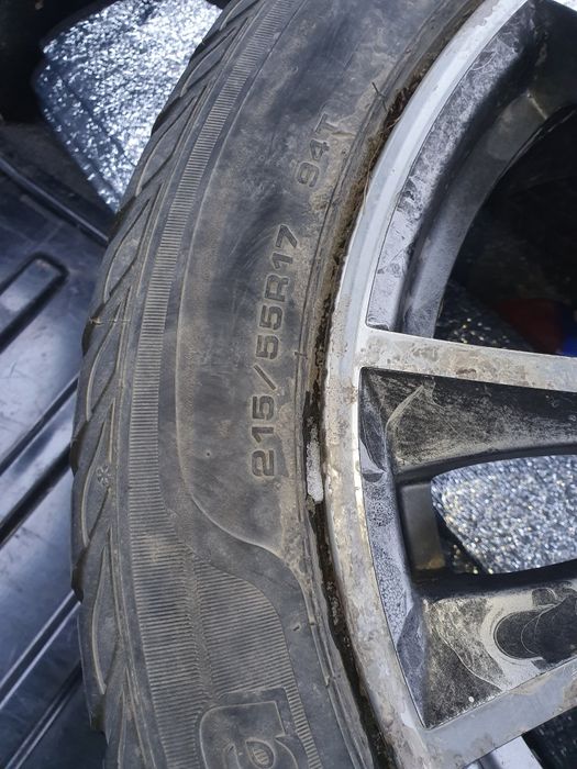 Титановый диск на 215/55/r17