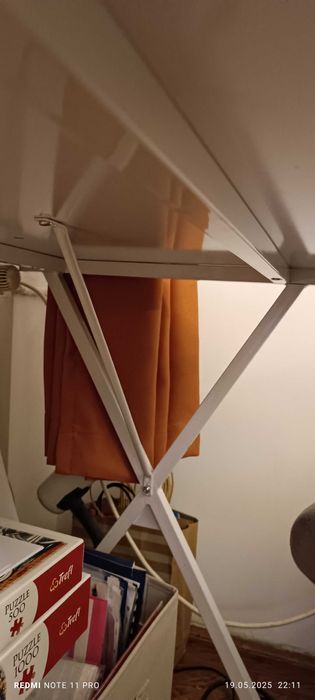 Birou Ikea alb mic plus scaun