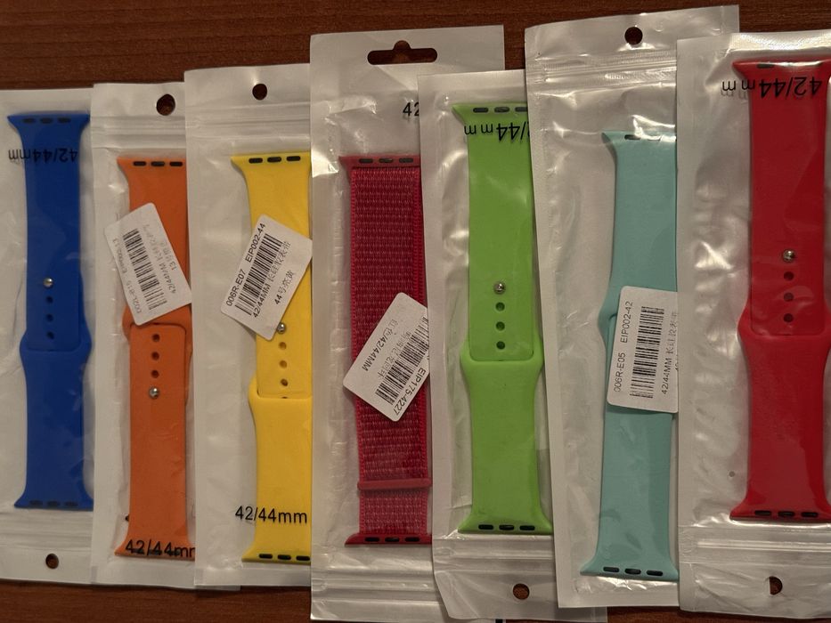 Силиконовые ремешки для Apple Watch