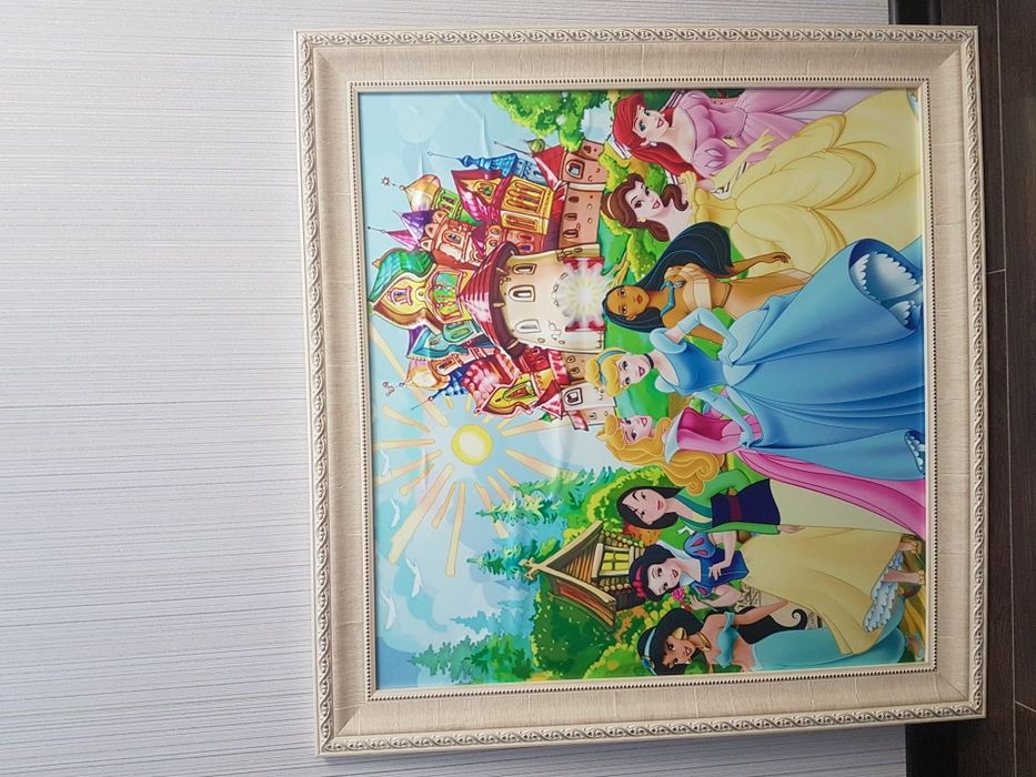Картины детские с изображением мультяшек