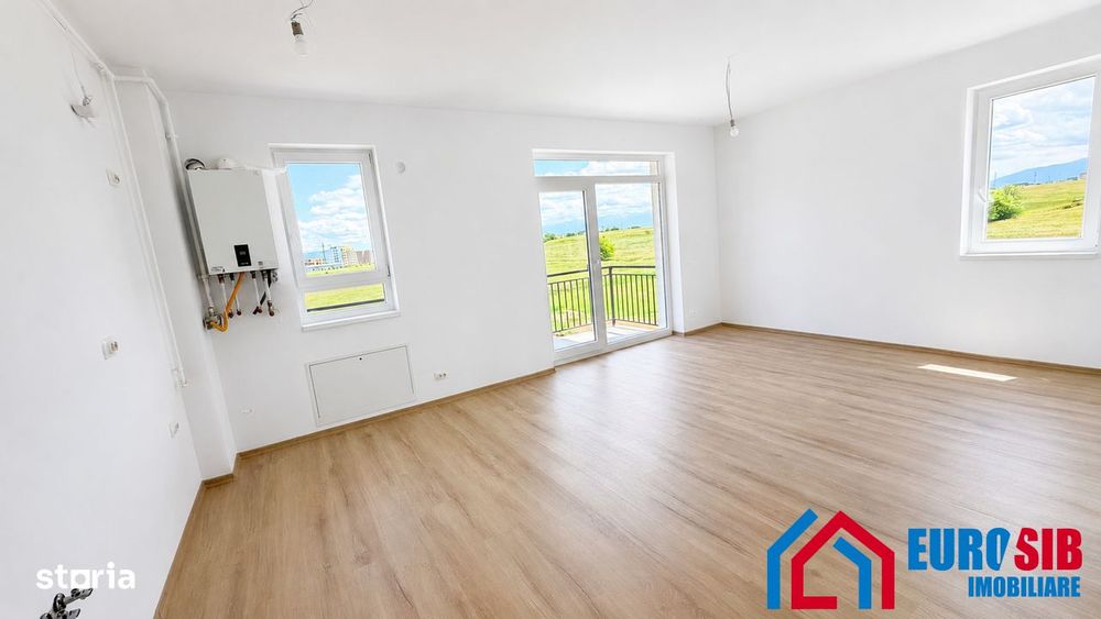 Apartament 3 camere cu 2 băi Intabulat si finisat Sibiu