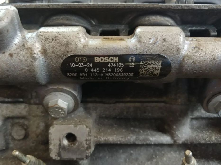 rampa injectoare  2.0dci m9rm786 renault trafic 2 euro 5  0445214196  h8200839258