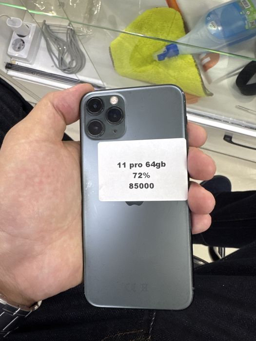 iPhone 11 pro 64gb 72% без ремонта