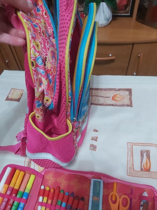 Ghiozdan rucsac Disney Soy Luna set penar