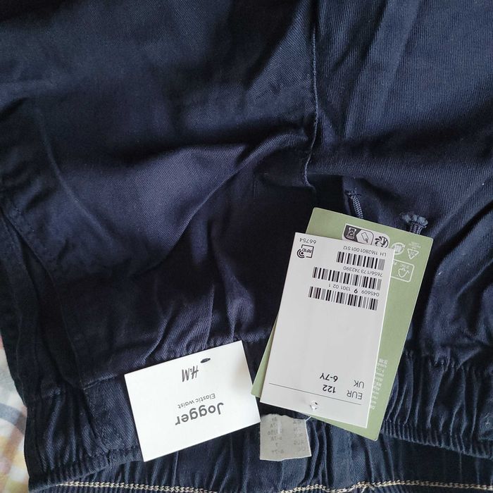 Комплект детски панталони от памук H&M 122