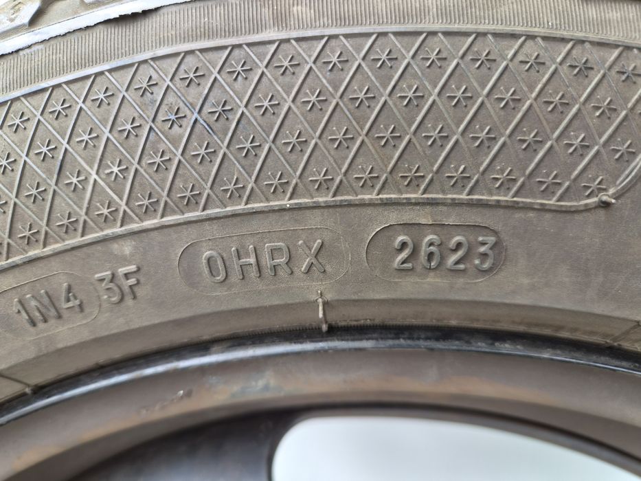 Set 4 Roți Complete Ford 17" – Jante Structurale + Anvelope Iarnă Kleber DOT 2023