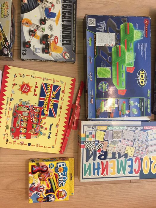 Разнообразни занимателни и семейни игри, развиващи интелекта