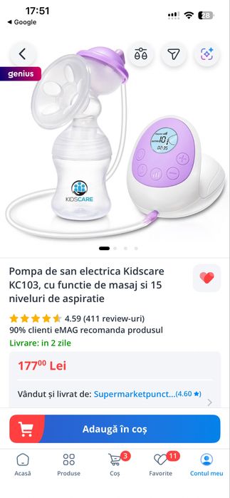 Pompa de san electrica