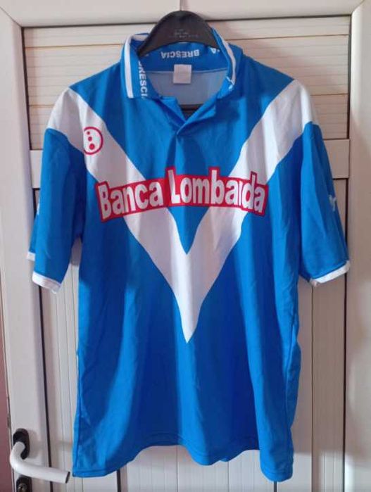 Уникална оригинална фланелка на великия Роберто Баджо - Бреша