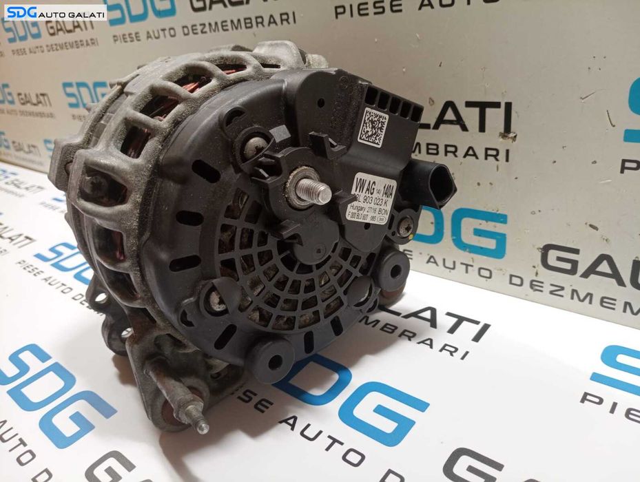 Alternator 140A Volkswagen Passat B8 2.0 TDI 2015 - Prezent Cod 03L903023K [C4003]