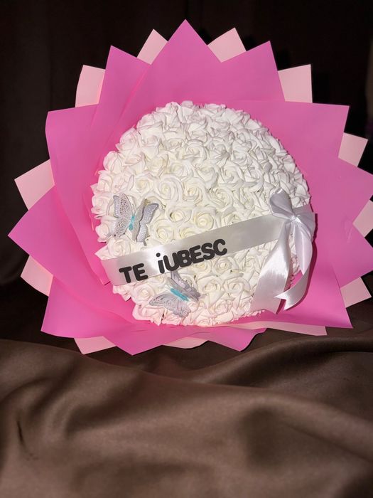 Buchet de flori din sapun